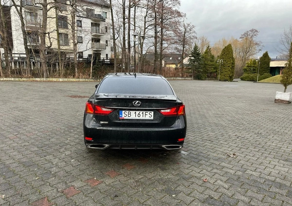 Lexus GS cena 98000 przebieg: 88000, rok produkcji 2015 z Biała małe 92